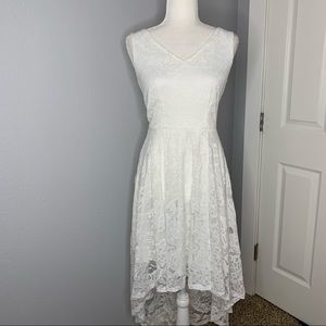 MUADRESS Hi-Lo Lace Formal Dress Cocktail Party